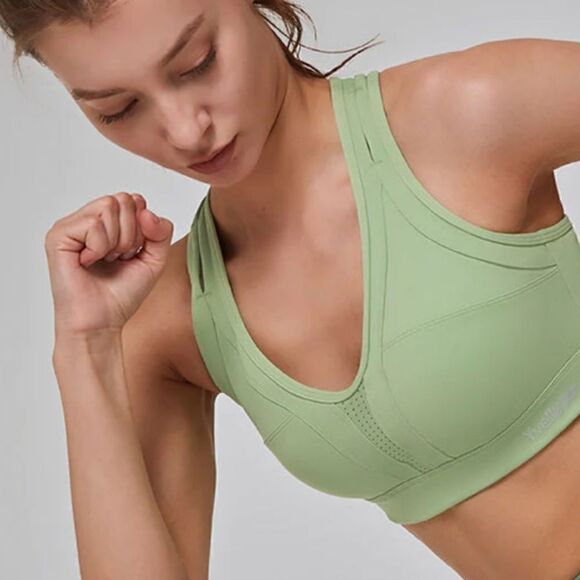 Yvette Power Cross Back Padded Running Bra Size XL NWT High Support - Picture 7 of 14